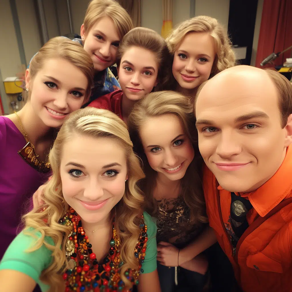 good luck charlie cast