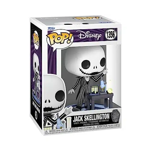 Funko Pop! Disney The Nightmare Before Christmas th Anniversary   Jack Skellington Lab