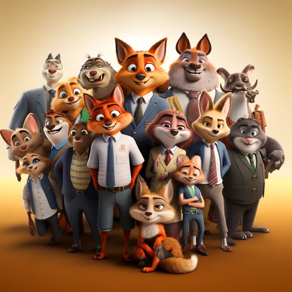 zootopia cast