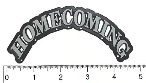 Arched Homecoming Charm (BlackWhite, PC PKG.)