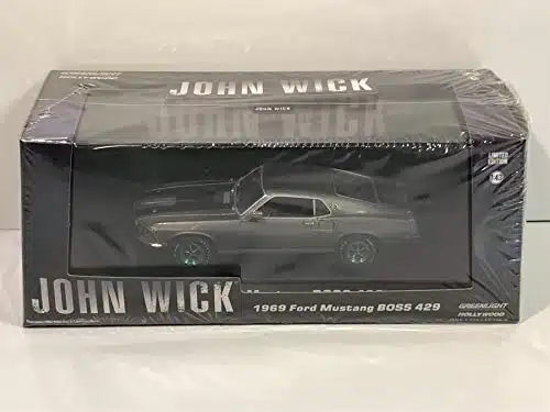 Greenlight John Wick ()   Ford Mustang Boss Die cast Vehicle, Multicolor