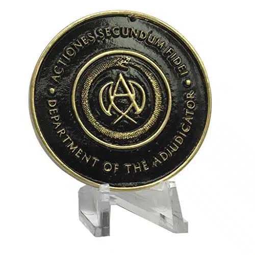 John Wick Chapter Adjudicator Medallion Black