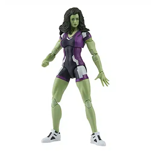 Marvel Legends Series Disney Plus She Hulk MCU Series Action Figure inch Collectible Toy, Includes Accessories and Build A Figure Part