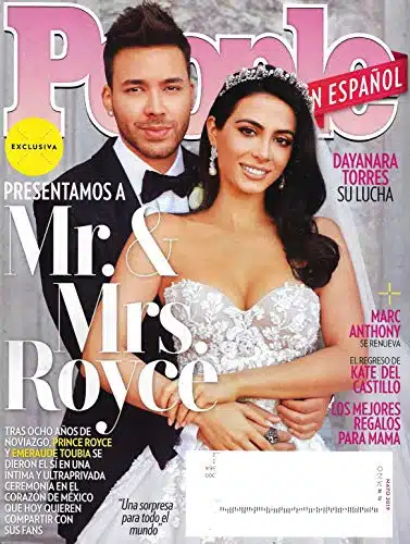 People EN ESPANOL Magazine Mayo r & Mrs. Royce   Prince Royce and Emeraude Toubia Cover, Dayanara Torres, Marc Anthony, Katie Del Castillo