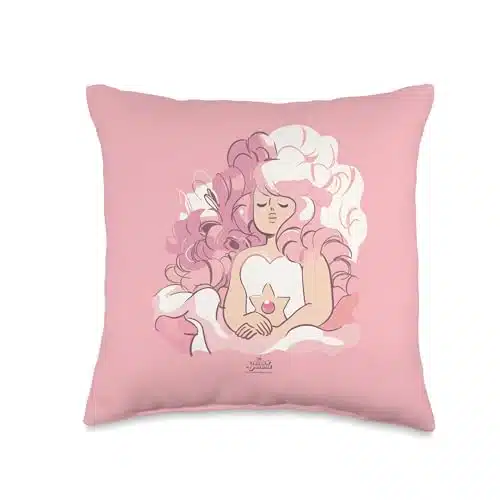 Steven Universe Rose Quartz Throw Pillow, x, Multicolor