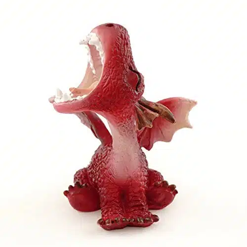 Top Collection ini Red Dragon Roaring Figurines