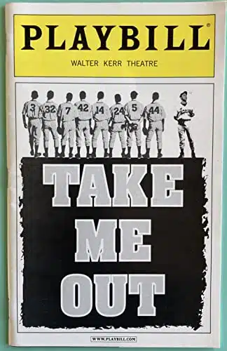 Brand New Playbill Take Me Out starring Daniel Sunjata Denis O'Hare Frederick Weller Neal Huff Written by Richard Greenberg