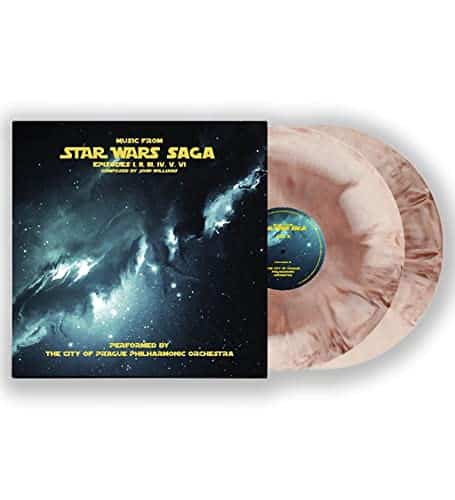 City of Prague Philharmonic Orchestra Music From Star Wars Soundtrack   Exclusive Obi Wan Kenobi Color LP Vinyl [Vinceron Exclusive]