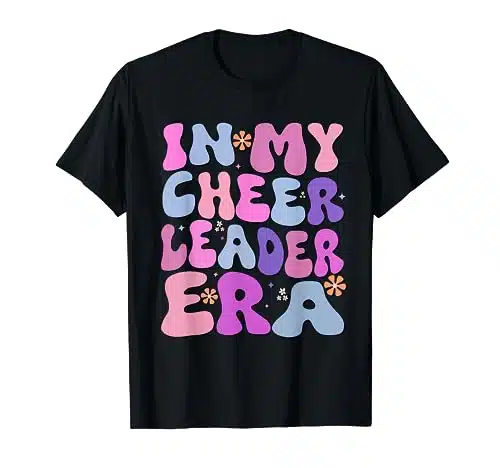 Groovy In My Cheer Coach Era Cheerleader Cheerleading T Shirt