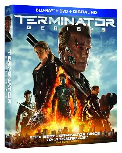 Terminator Genisys (Blu ray + DVD + Digital HD)