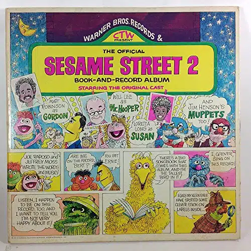 The Official Sesame Street Book and  Record Album