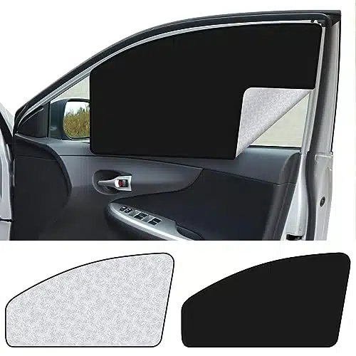 ZATOOTO Side Window Sun Shades   Pcs Car Front Magnetic Privacy Protection Covers   Curtains Keeps Cooler for Baby Kids Sleeping