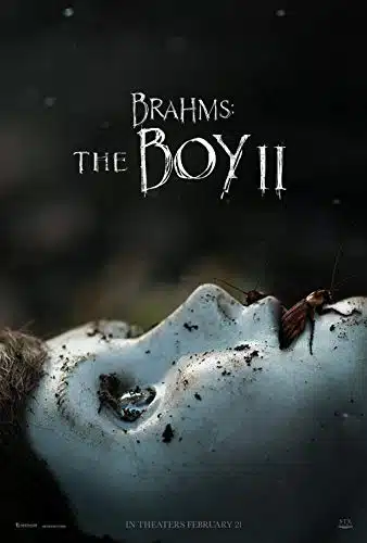 BRAHMS THE BOY II () Original Authentic Movie Poster x  Dbl Sided   Rolled   Katie Holmes   Owain Yeoman   Ralph Ineson