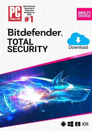 Bitdefender Total Security   Devices  year Subscription  PCMac  Activation Code by email