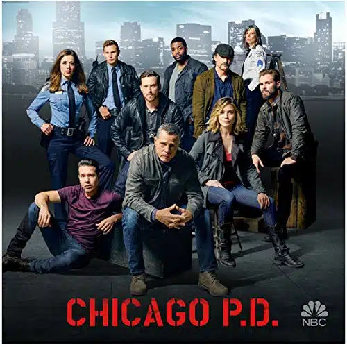 Chicago P.D. Jason Beghe as Hank Jesse Lee Soffer as Jay Patrick John Flueger as Adam and Sophia Bush as Erin x Inch Photo