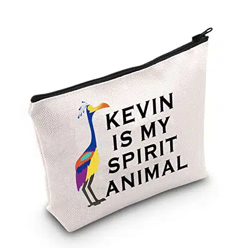 LEVLO Up Movie Cosmetic Bag Kevin Fans Gift Kevin Is My Spirit Animal Makeup Zipper Pouch Bag (Kevin Spirit Animal)