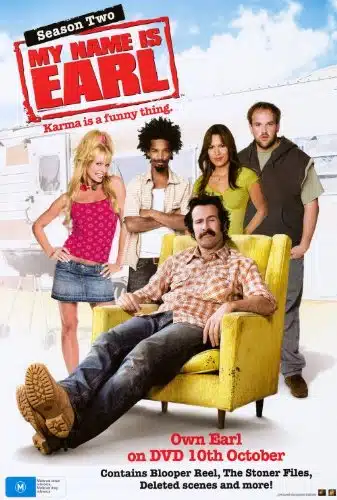 My Name is Earl Poster TV xJason Lee Ethan Suplee Jaime Pressly