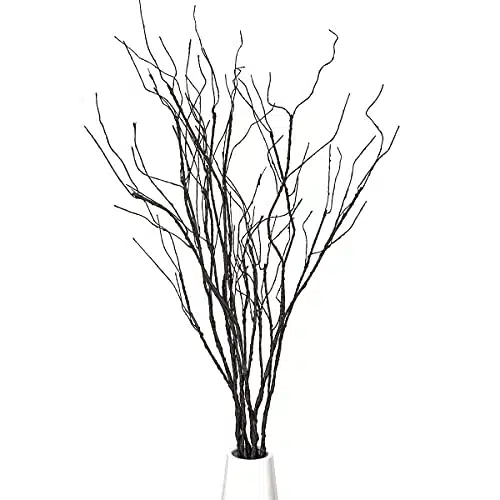 Pursuestar Pcs Lifelike Dry Willow Branches Bendable Iron Wires Artificial Floral Flower Stub Stem DIY Craft Wedding Home Room Office Hotel Hall Decoration