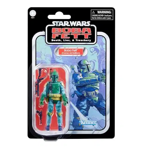 Star Wars Boba Fett   Death, Lies & Treachery Vintage Collection figurine Boba Fett (Comic Art Edition) cm