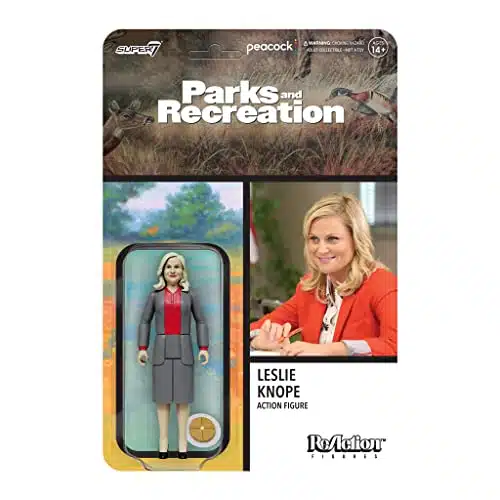 SuperParks and Recreation Leslie Knope   Parks and Rec Action Figure with Accessory Classic TV Show Collectibles and Pop Culture Toys