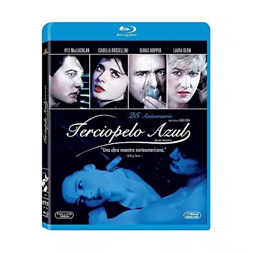 TERCIOPELO AZUL [BLUE VELVET] BLU RAYIMPORT [DENNIS HOPPER,LAURA DERN,ISABELLA ROSSELLINI].