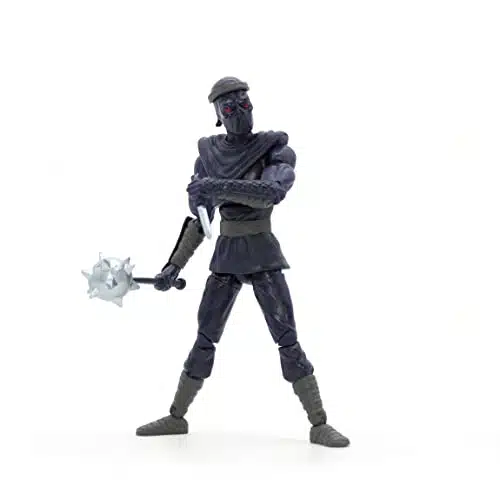 The Loyal Subjects Teenage Mutant Ninja Turtles Limited Edition Foot Soldier 'Midnight Shadow Villain' San Diego Comic Con BST AXN inch Action Figure with Accessories