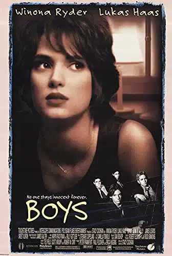 BOYS () Original Authentic Movie Poster x  ROLLED   Double Sided   Winona Ryder   Lukas Haas   John C Reilly   James Le Gros