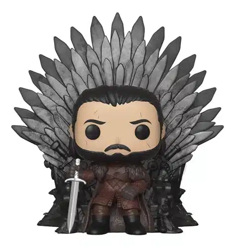 Funko Pop! Deluxe Game of Thrones   Jon Snow Sitting On Iron Throne