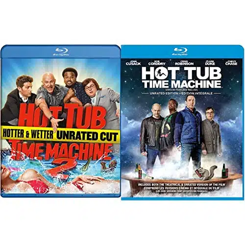 Hot Tub Time Machine  (Disc Unrated Blu Ray Set)