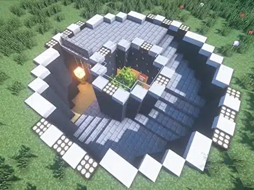 Minecraft How To Build #  Nether Fortress Base Tutorial