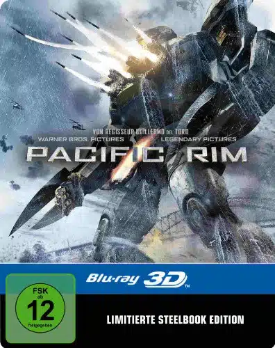 Pacific Rim D SteelBook (Blu ray D  Blu ray) Import