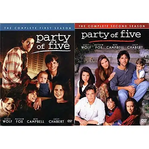 Party of Five Complete Seasons  (DVD Disc Set   Hours   Full Episodes Kids And Family TV Show)   Scott Wolf , Matthew Fox , Neve Campbell and Lacey Chabert, Patricia Heaton