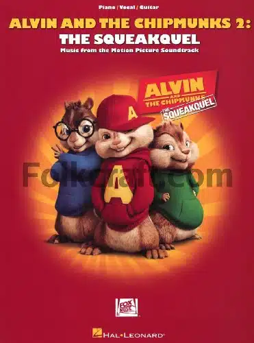 Alvin and the Chipmunks The Squeakquel   PianoVocalGuitar Songbook