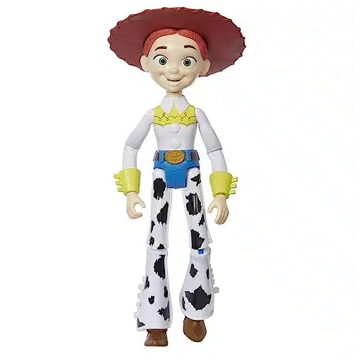 Mattel Disney and Pixar Toy Story Jessie Large Action Figure, Posable with Authentic Detail, Toy Collectible, inch Scale